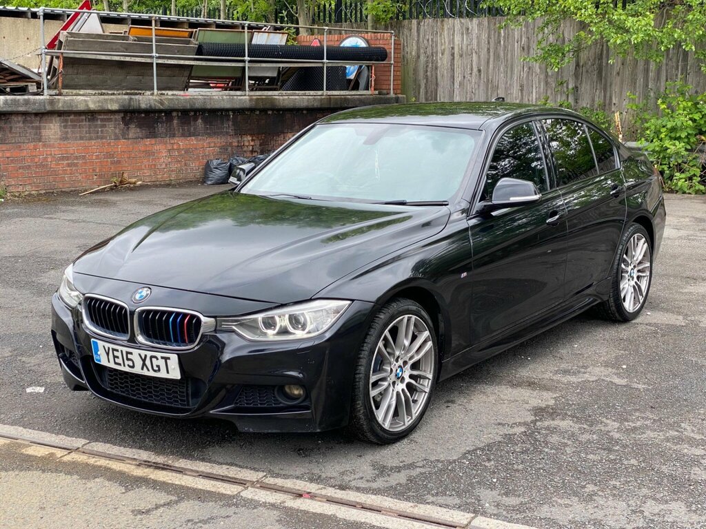 BMW 3 Series 2.0 320D M Sport Xdrive Euro 5 Ss YE15XGT Black #2