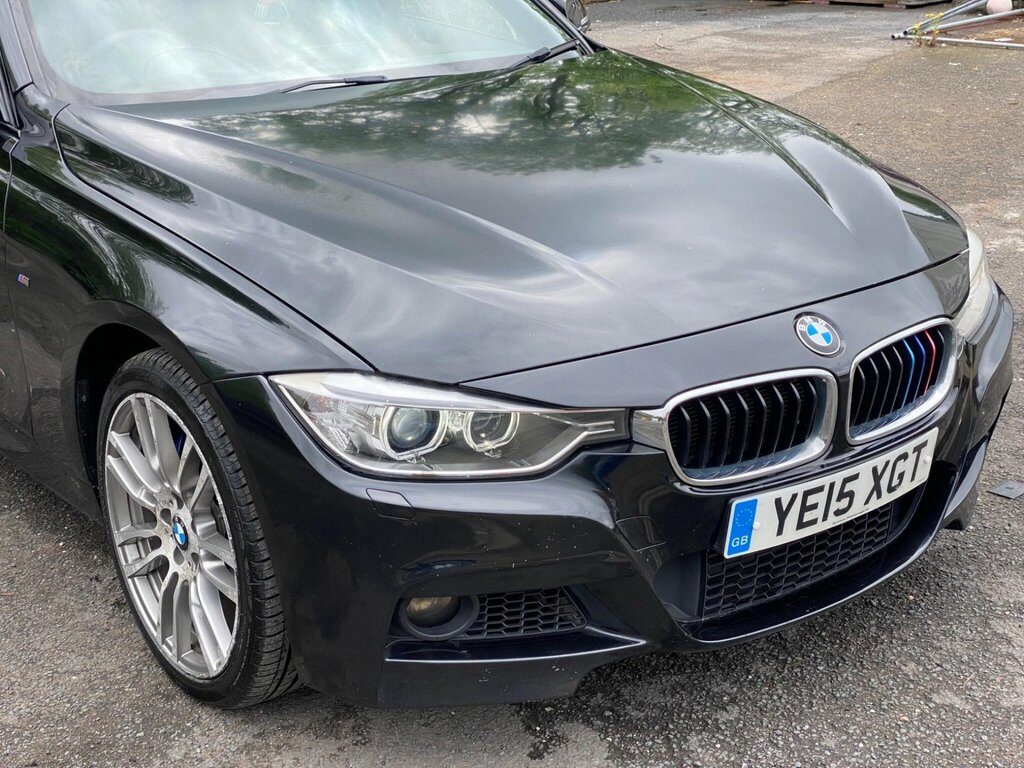 BMW 3 Series 2.0 320D M Sport Xdrive Euro 5 Ss YE15XGT Black #6