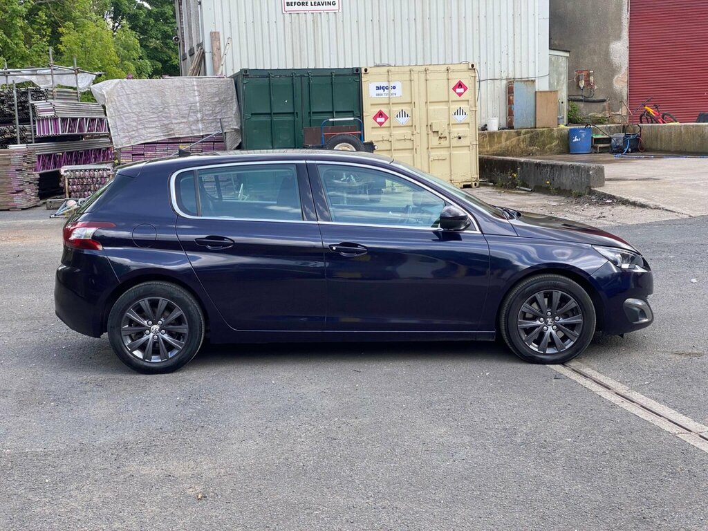 Peugeot 308 2.0 Bluehdi Allure Euro 6 Ss Blue #5