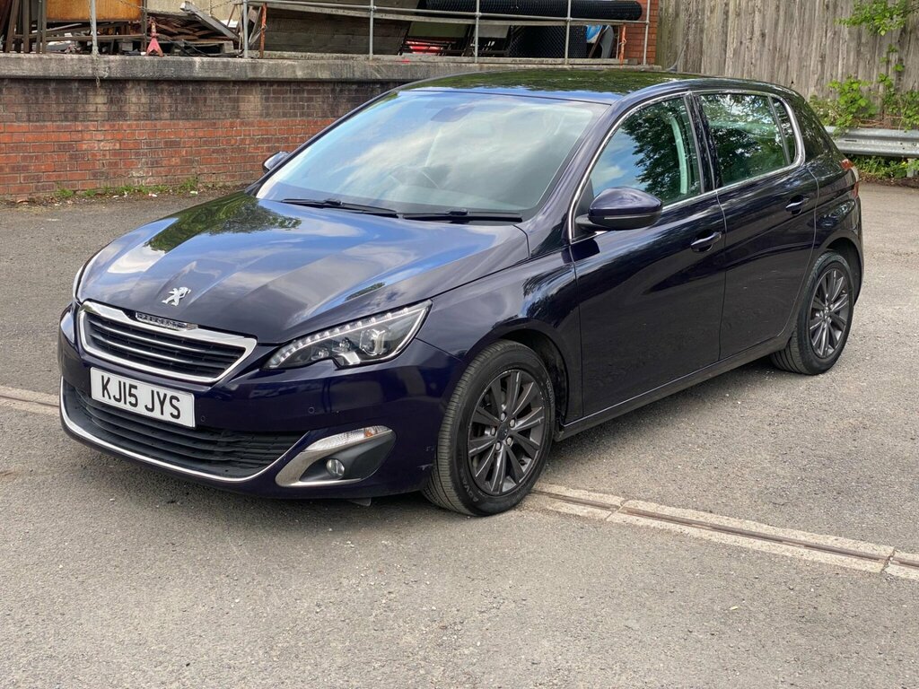 Peugeot 308 2.0 Bluehdi Allure Euro 6 Ss Blue #2