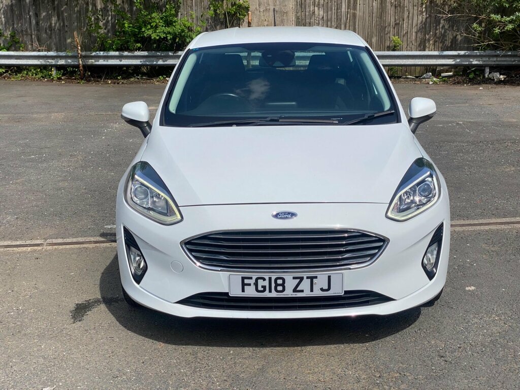 Ford Fiesta 1.0T Ecoboost Zetec Euro 6 Ss FG18ZTJ White #3