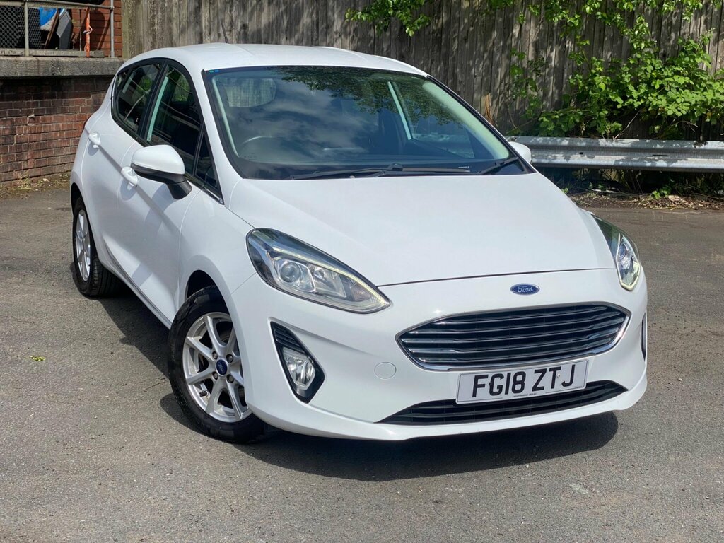 Ford Fiesta 1.0T Ecoboost Zetec Euro 6 Ss White