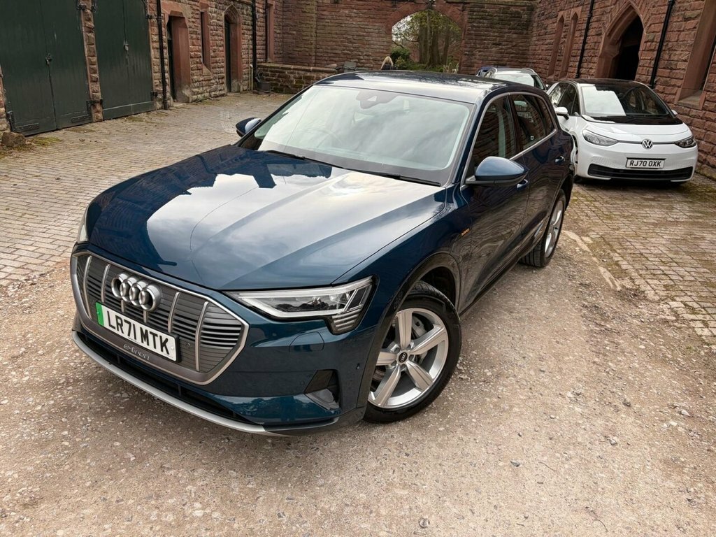 Audi E-tron 50 Technik Suv Quattro 71.2Kwh LR71MTK Blue #4
