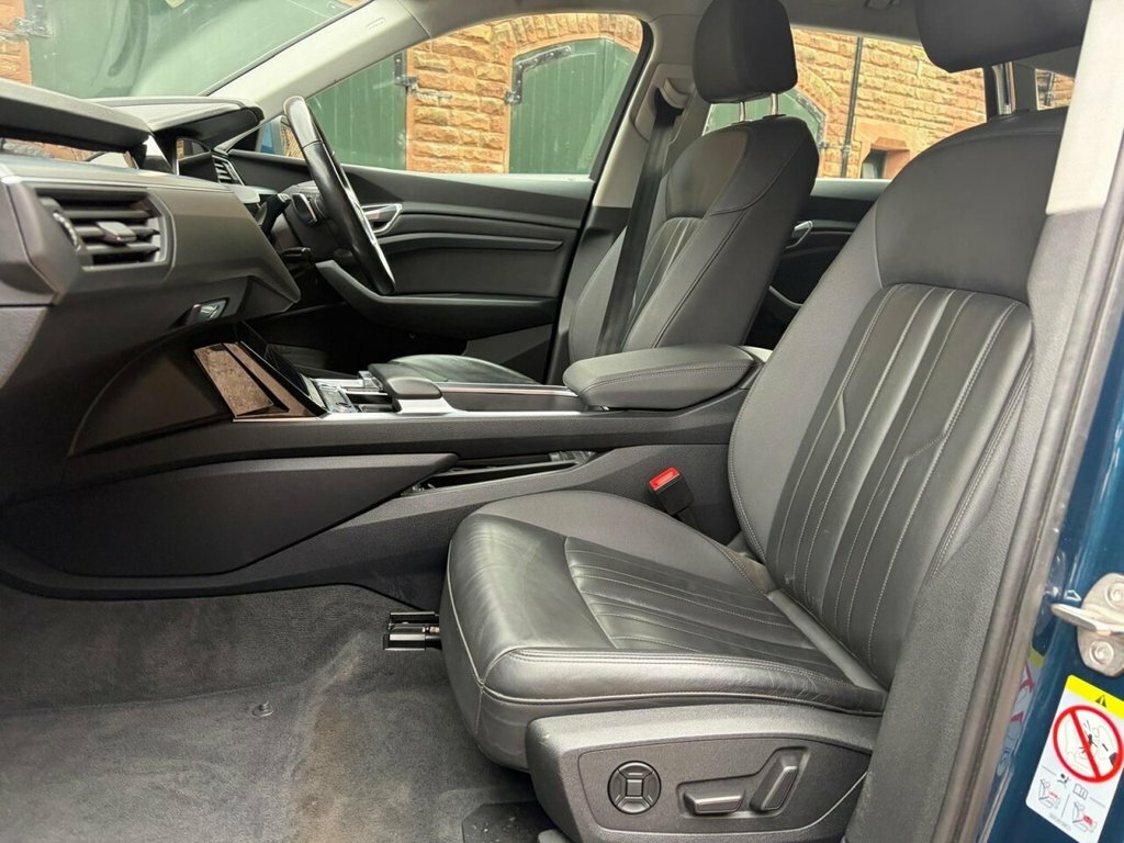 Audi E-tron 50 Technik Suv Quattro 71.2Kwh LR71MTK Blue #6