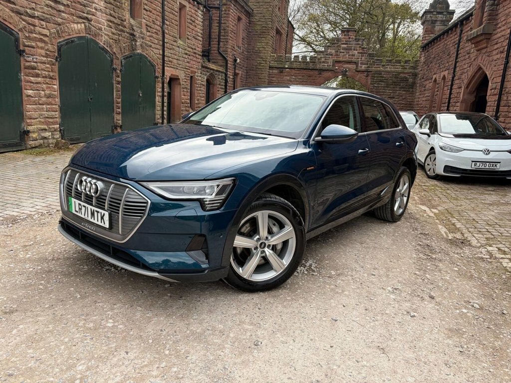 Audi E-tron 50 Technik Suv Quattro 71.2Kwh LR71MTK Blue #2