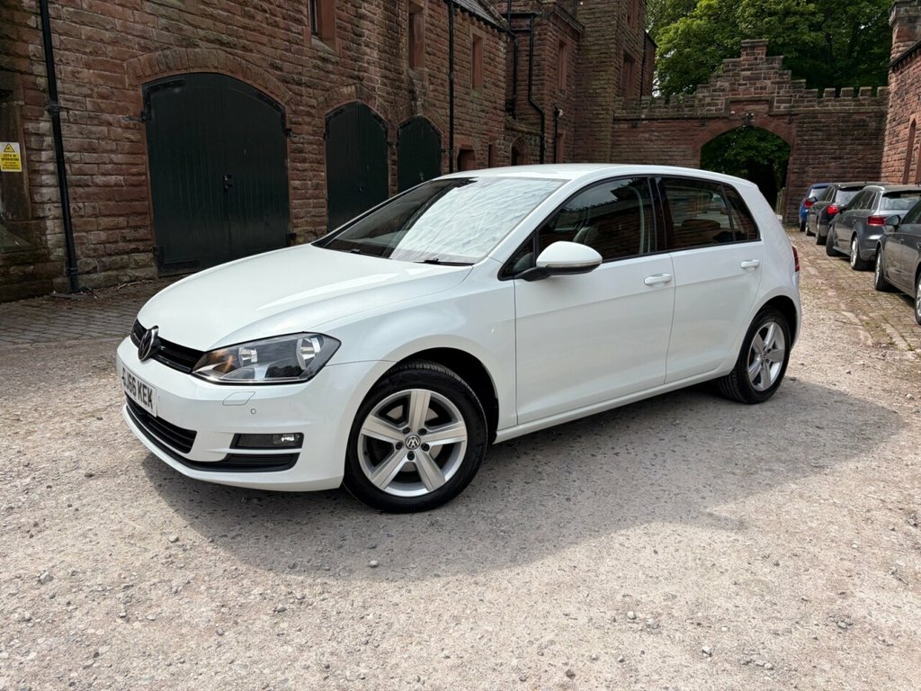 Volkswagen Golf 1.4 Tsi Bluemotion Tech Match Edition Hatchback GJ66KEK White #3