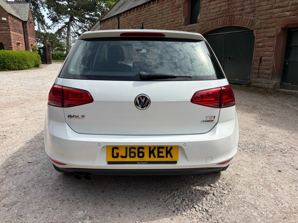 Volkswagen Golf 1.4 Tsi Bluemotion Tech Match Edition Hatchback GJ66KEK White #6