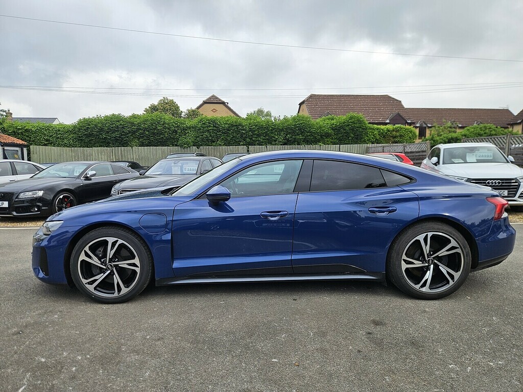 Audi E Tron GT U920 Ulez NX23UGC Blue #4