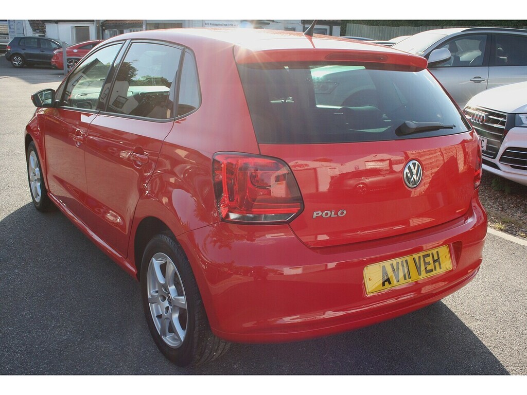 Volkswagen Polo Polo 60 Moda U879 Ulez AV11VEH Red #3