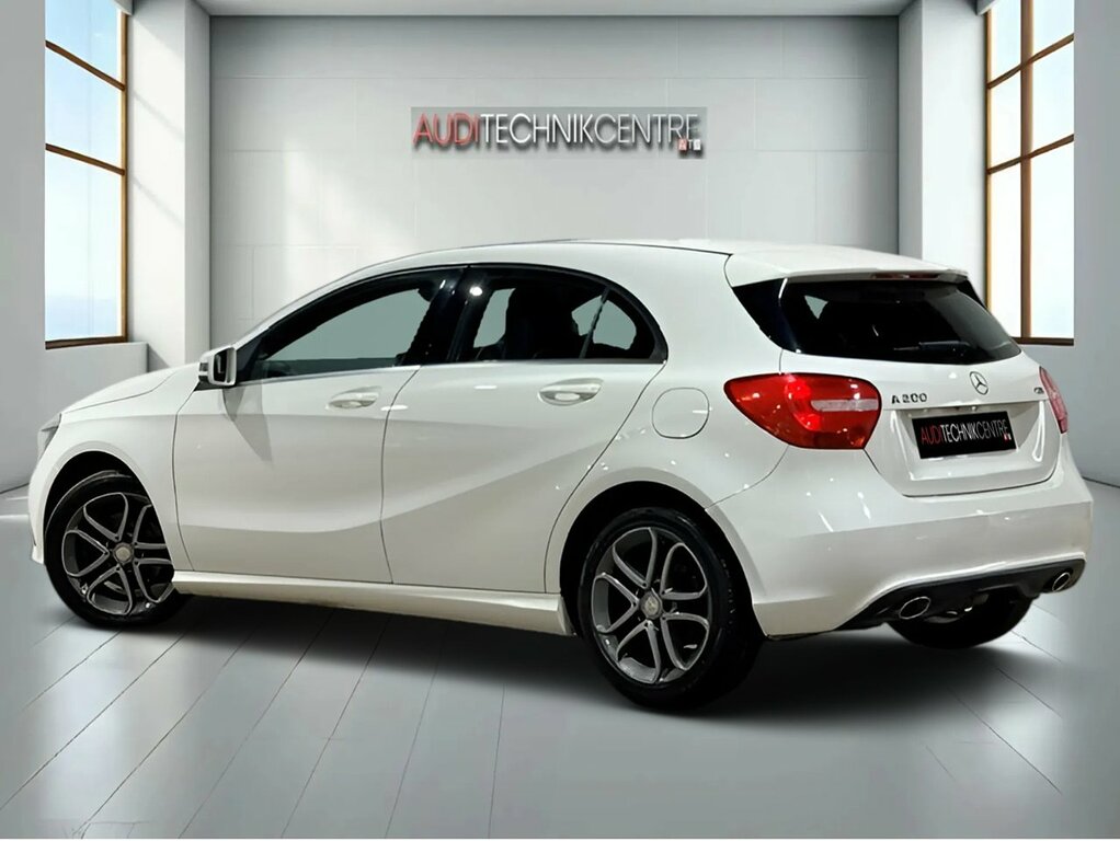 Mercedes-Benz A Class A200 Cdi Sport White #4