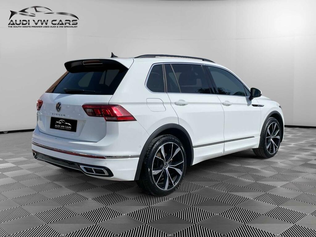Volkswagen Tiguan 1.5 Tsi R-line Dsg Euro 6 Ss  White #5