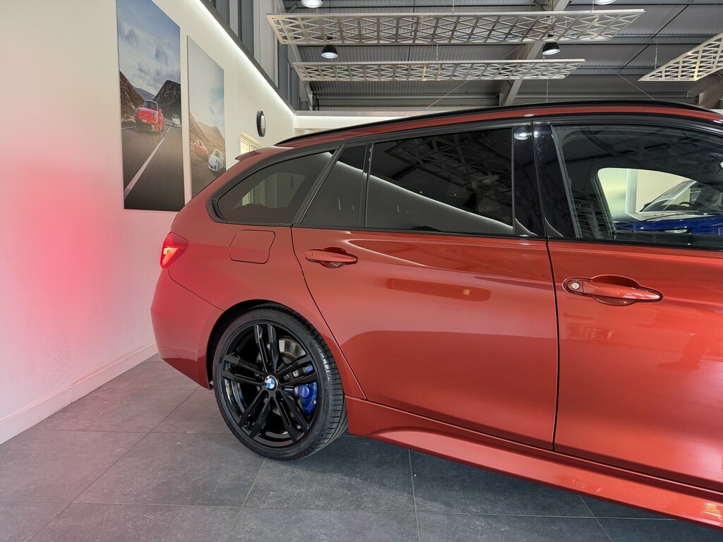 BMW 3 Series Estate 2.0 320D M Sport Shadow Edition Touring 20 MD03NVO Orange #6
