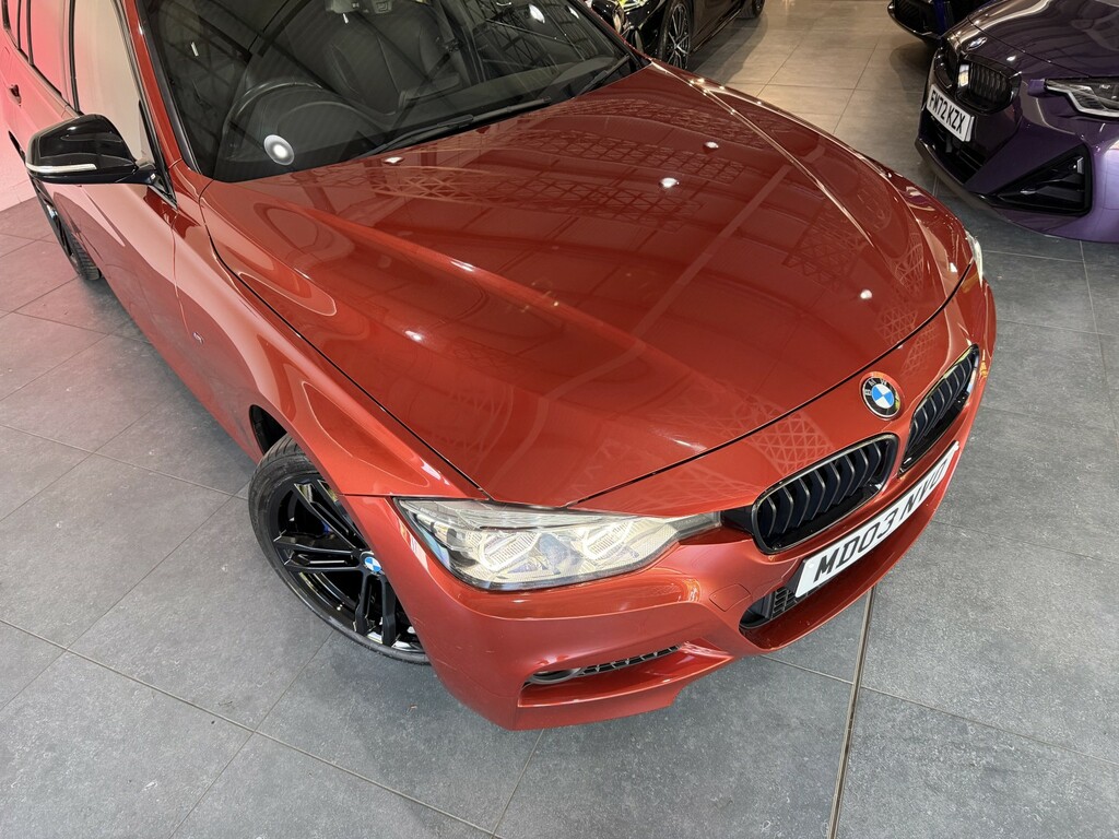 BMW 3 Series Estate 2.0 320D M Sport Shadow Edition Touring 20 MD03NVO Orange #2