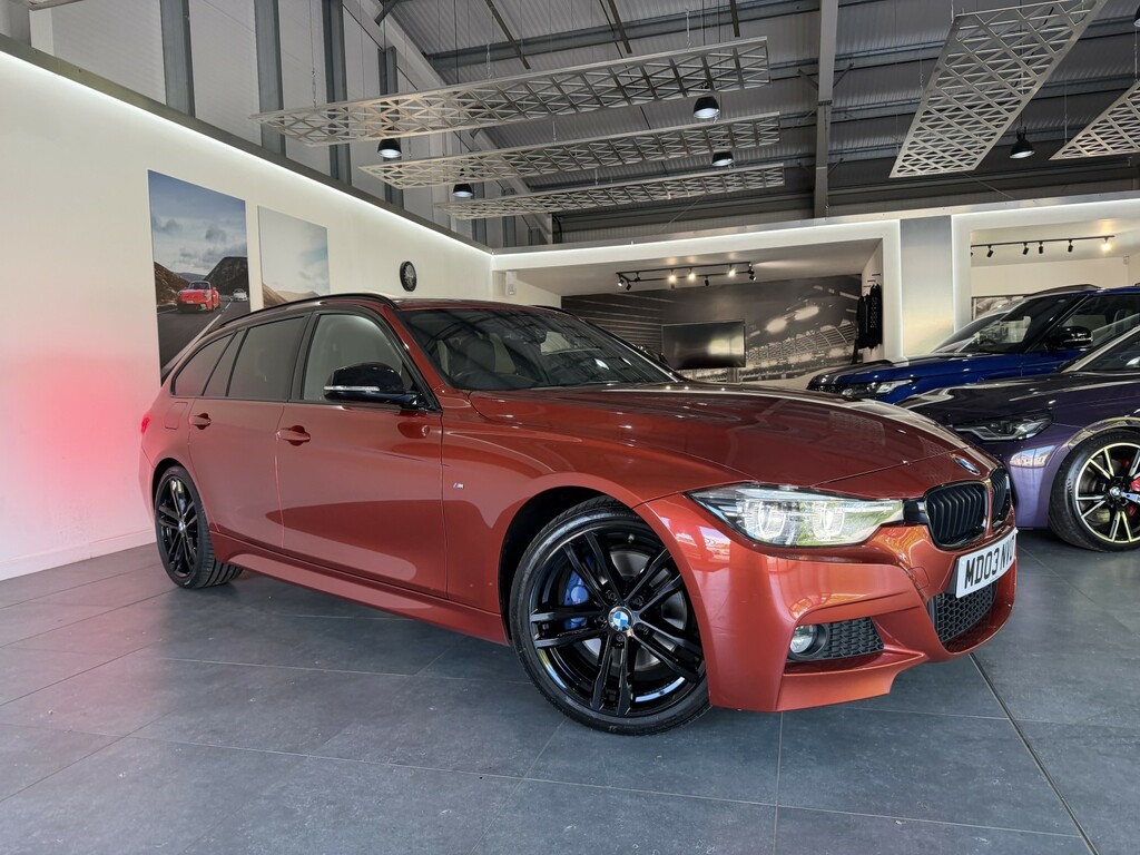 BMW 3 Series Estate 2.0 320D M Sport Shadow Edition Touring 20 Orange