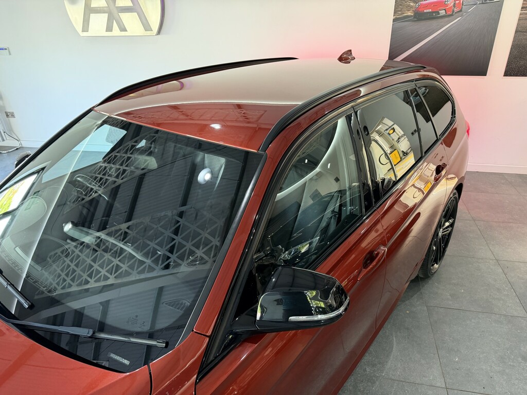BMW 3 Series Estate 2.0 320D M Sport Shadow Edition Touring 20 MD03NVO Orange #5