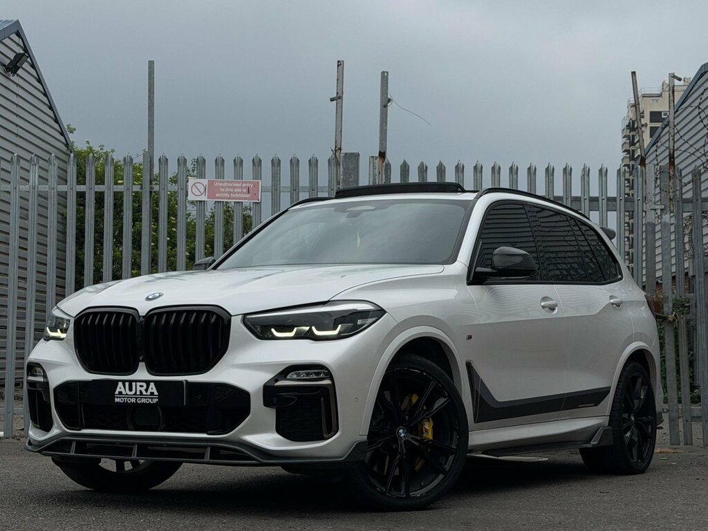 BMW X5 3.0 M50d Xdrive Euro 6 Ss YK68NGH White #5