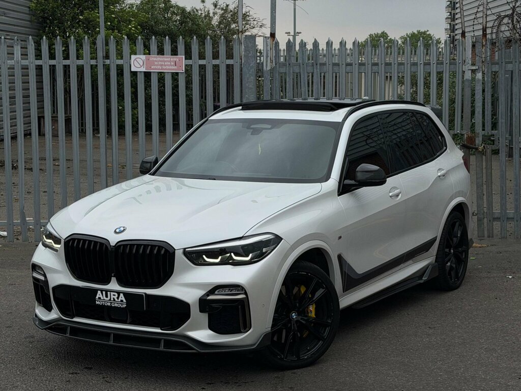 BMW X5 3.0 M50d Xdrive Euro 6 Ss YK68NGH White #6