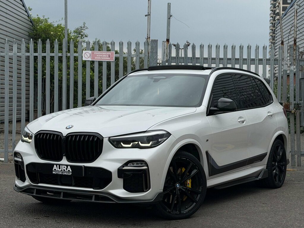 BMW X5 3.0 M50d Xdrive Euro 6 Ss YK68NGH White #4