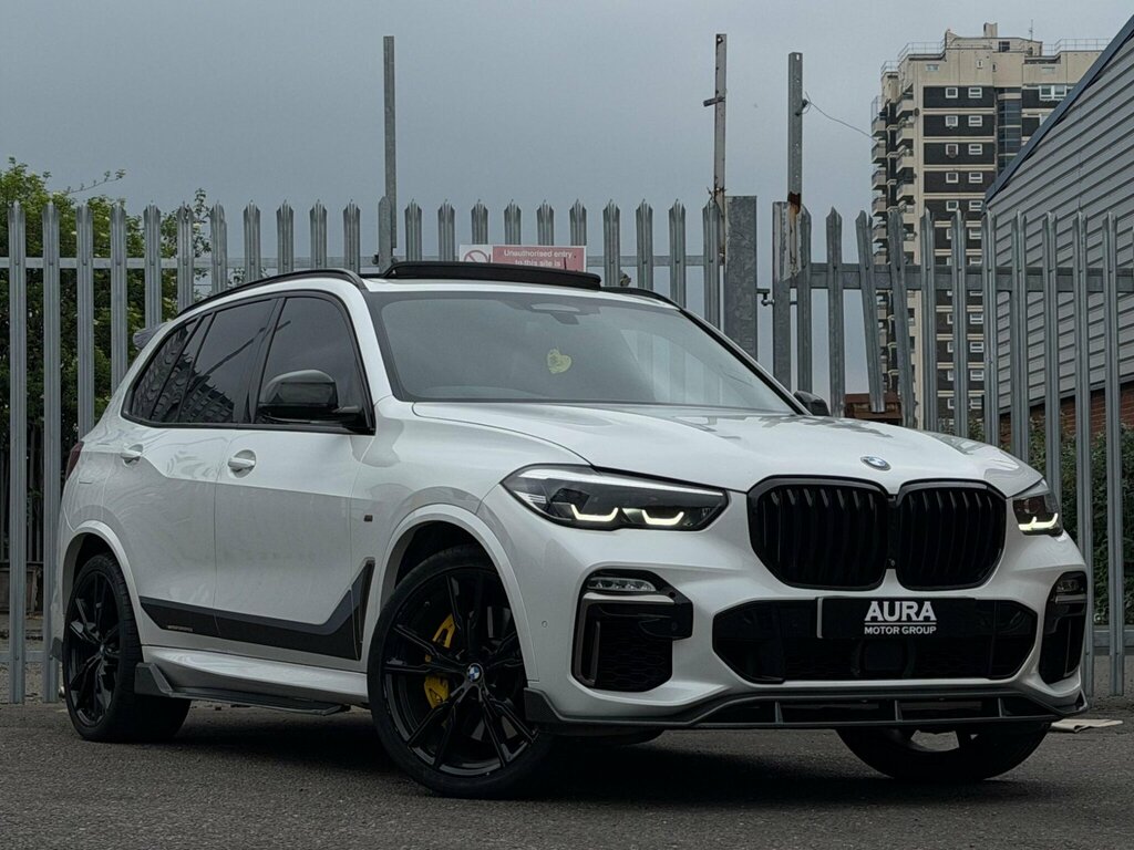 BMW X5 3.0 M50d Xdrive Euro 6 Ss YK68NGH White #2