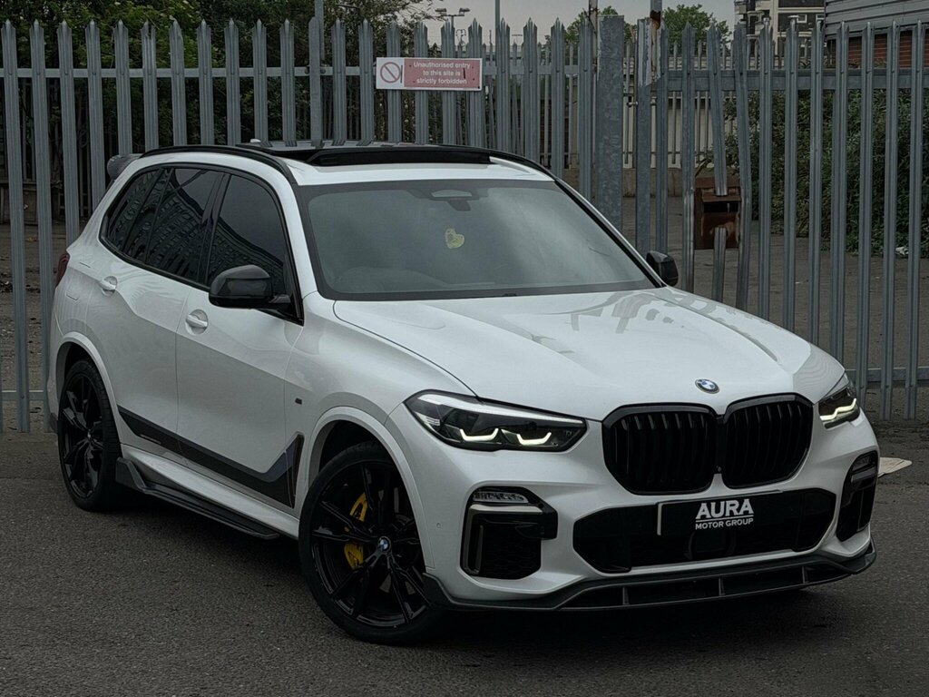 BMW X5 3.0 M50d Xdrive Euro 6 Ss YK68NGH White #3