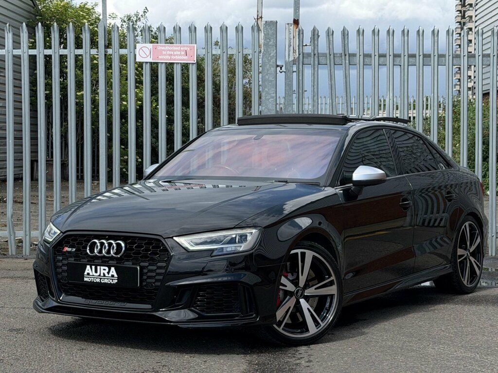 Audi RS3 2.5 Tfsi S Tronic Quattro Euro 6 Ss MA67TGK Black #4
