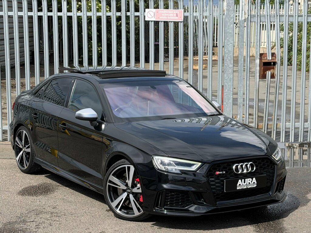 Audi RS3 2.5 Tfsi S Tronic Quattro Euro 6 Ss MA67TGK Black #3