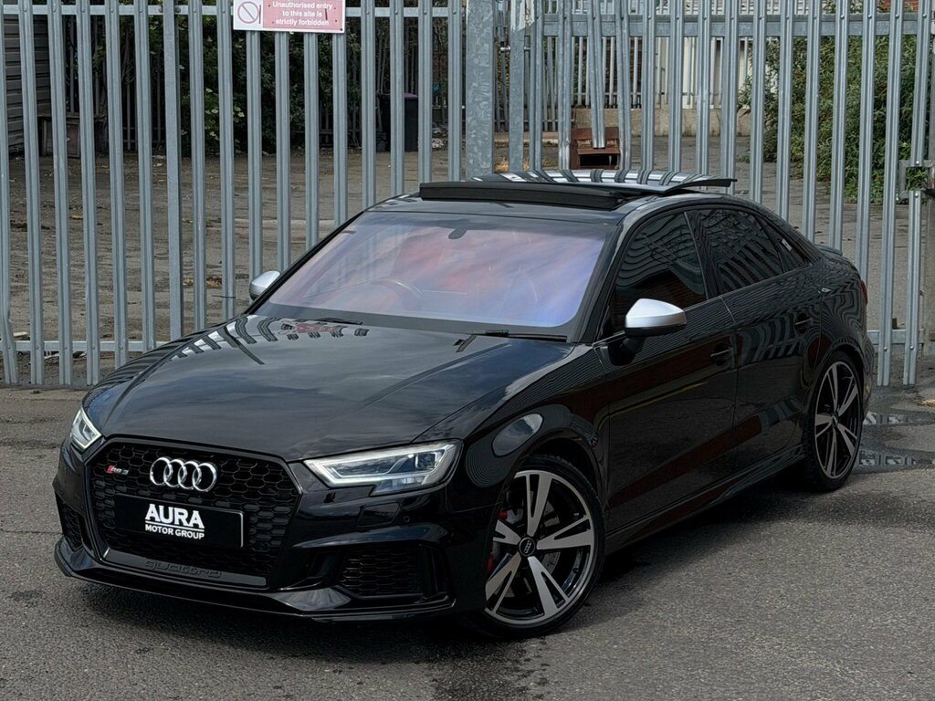 Audi RS3 2.5 Tfsi S Tronic Quattro Euro 6 Ss MA67TGK Black #6