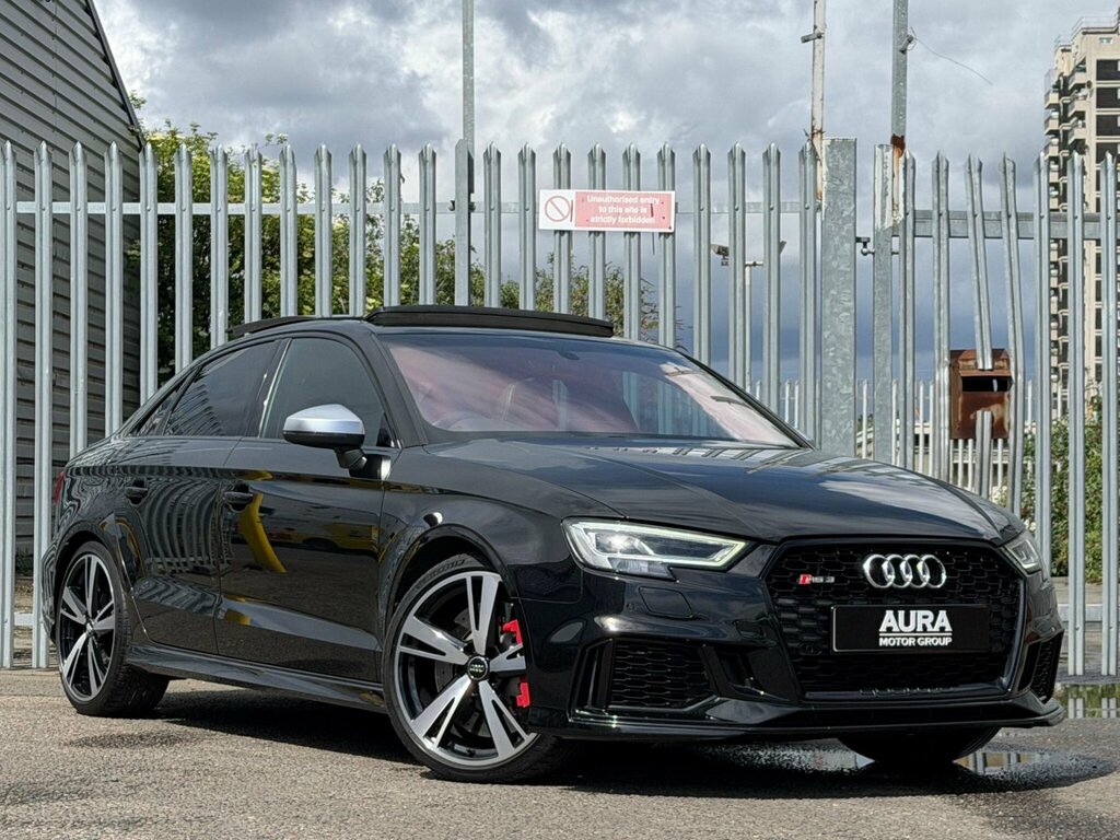 Audi RS3 2.5 Tfsi S Tronic Quattro Euro 6 Ss MA67TGK Black #2