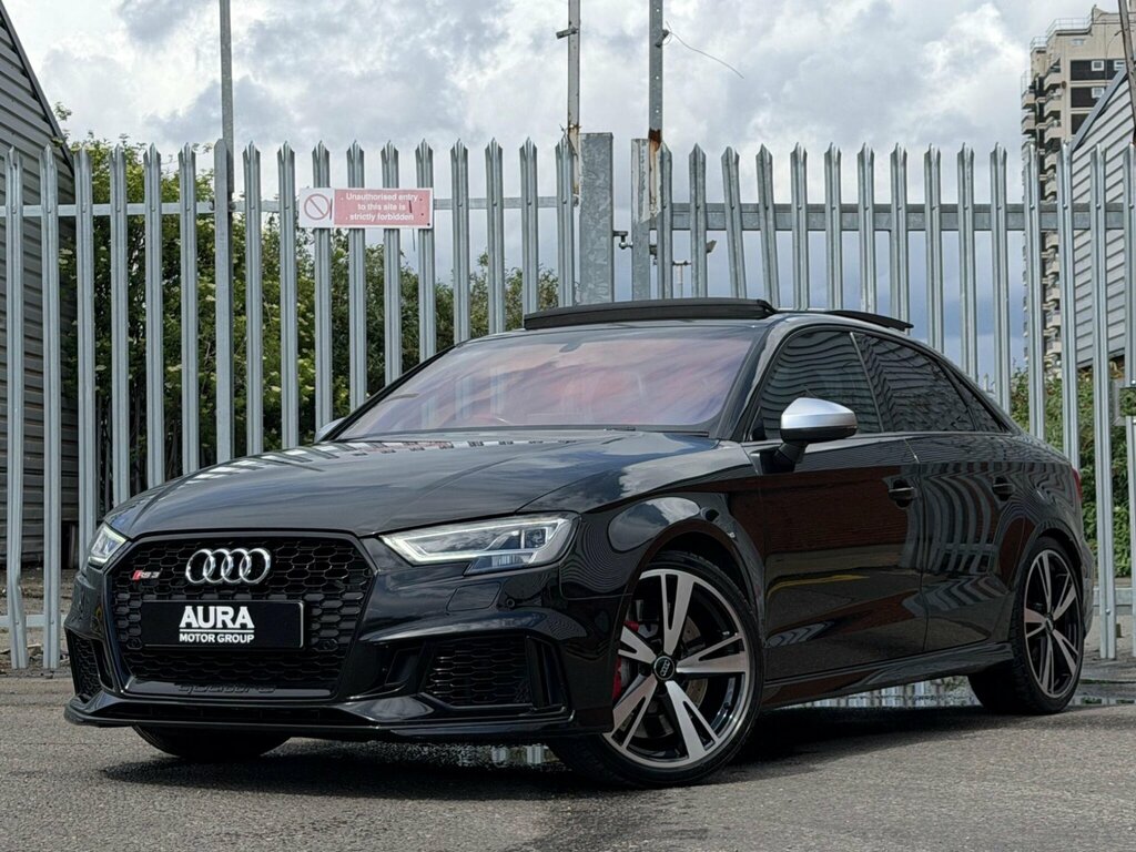 Audi RS3 2.5 Tfsi S Tronic Quattro Euro 6 Ss MA67TGK Black #5