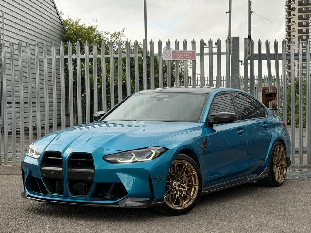 BMW M3 3.0 Biturbo Competition Steptronic M Xdrive Euro 6 LA23GXR Blue #5