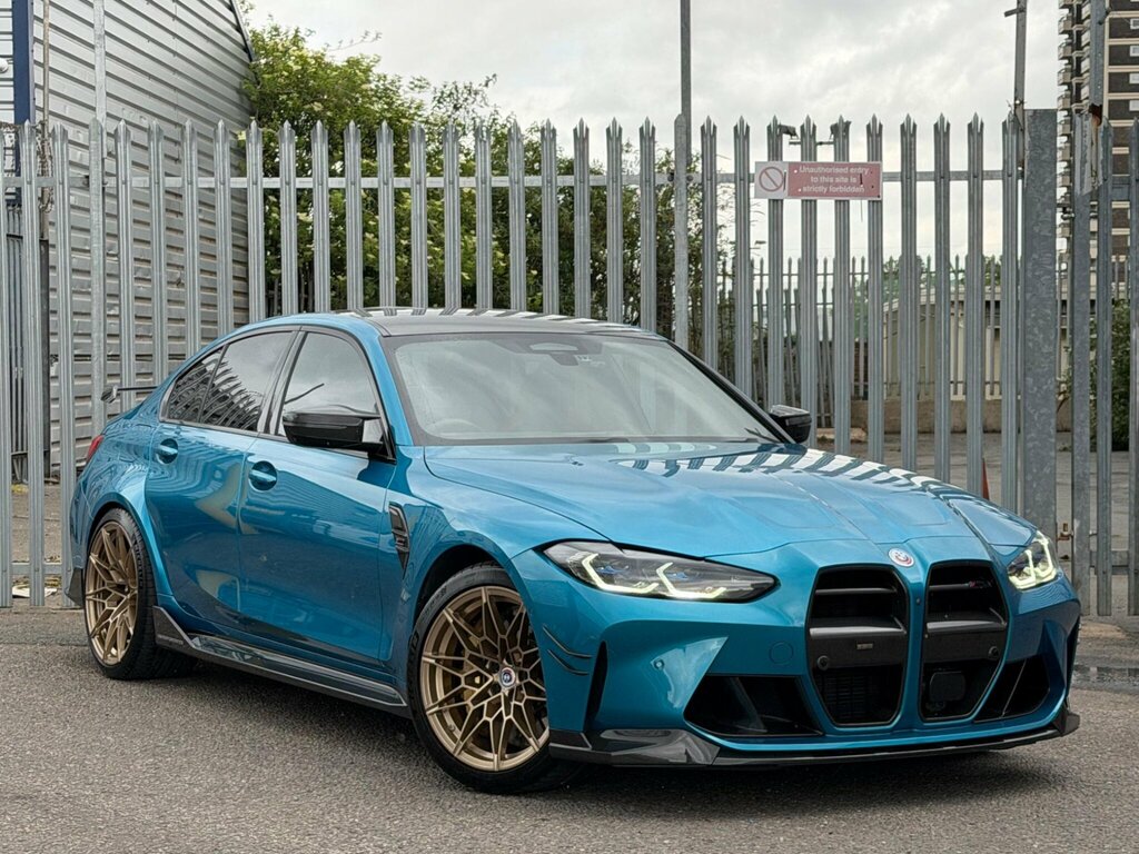 BMW M3 3.0 Biturbo Competition Steptronic M Xdrive Euro 6 LA23GXR Blue #4
