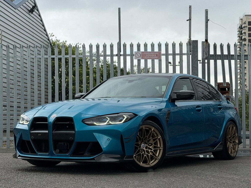 BMW M3 3.0 Biturbo Competition Steptronic M Xdrive Euro 6 LA23GXR Blue #6