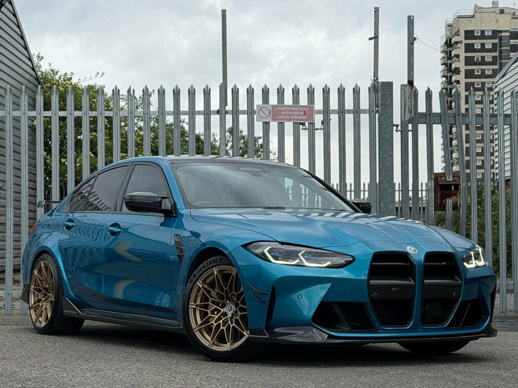 BMW M3 3.0 Biturbo Competition Steptronic M Xdrive Euro 6 LA23GXR Blue #2