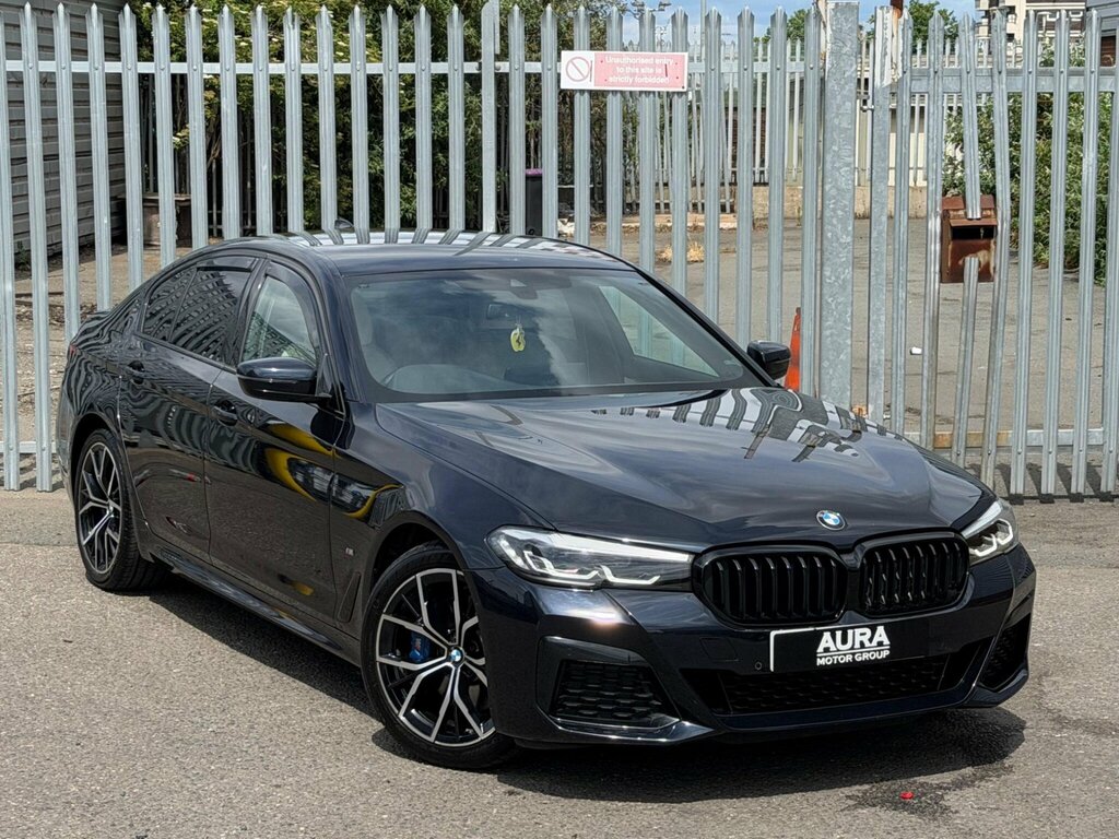 BMW 5 Series 2.0 530E 12Kwh M Sport Steptronic Euro 6 Ss EO71XNB Black #3