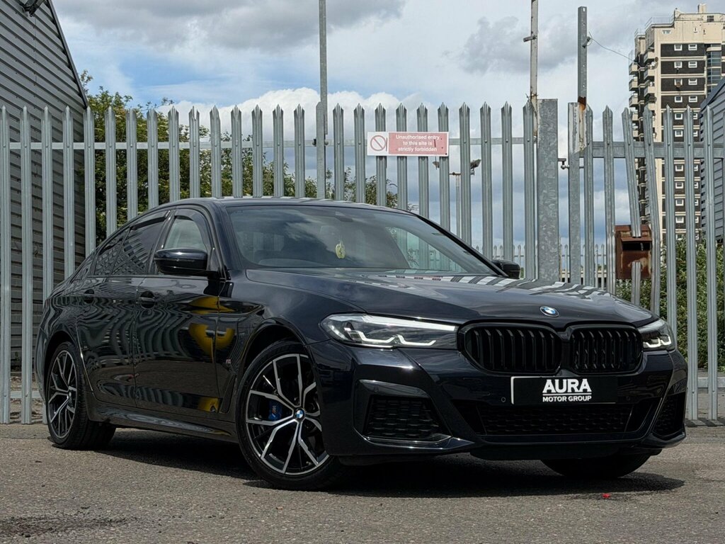 BMW 5 Series 2.0 530E 12Kwh M Sport Steptronic Euro 6 Ss EO71XNB Black #2