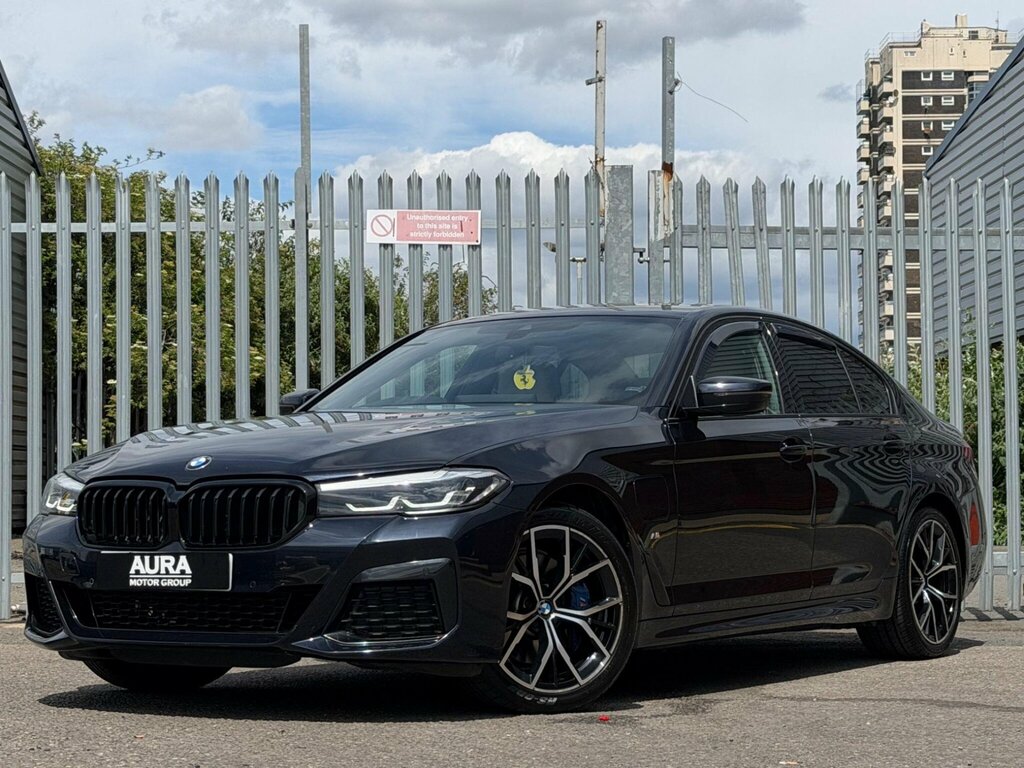 BMW 5 Series 2.0 530E 12Kwh M Sport Steptronic Euro 6 Ss EO71XNB Black #5