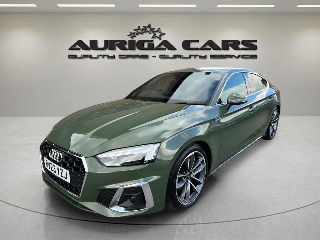 Audi A5 2.0 Tdi 40 S Line Sportback S Tronic Quattro Euro RV23YZJ Green #4