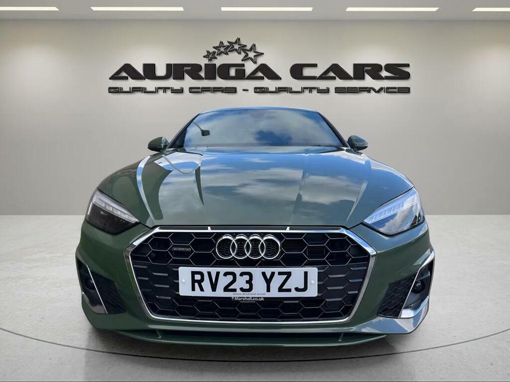 Audi A5 2.0 Tdi 40 S Line Sportback S Tronic Quattro Euro RV23YZJ Green #3