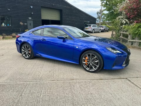 Lexus RC 5.0 2dr Auto Black #5