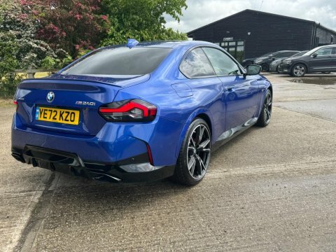 BMW 2 Series 3.0 M240i YE72KZO Blue #5