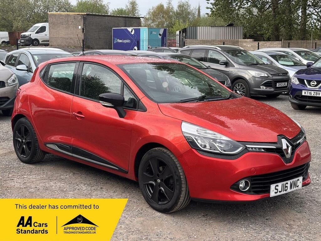 Renault Clio 1.2 16V Dynamique Nav Euro 6 Red
