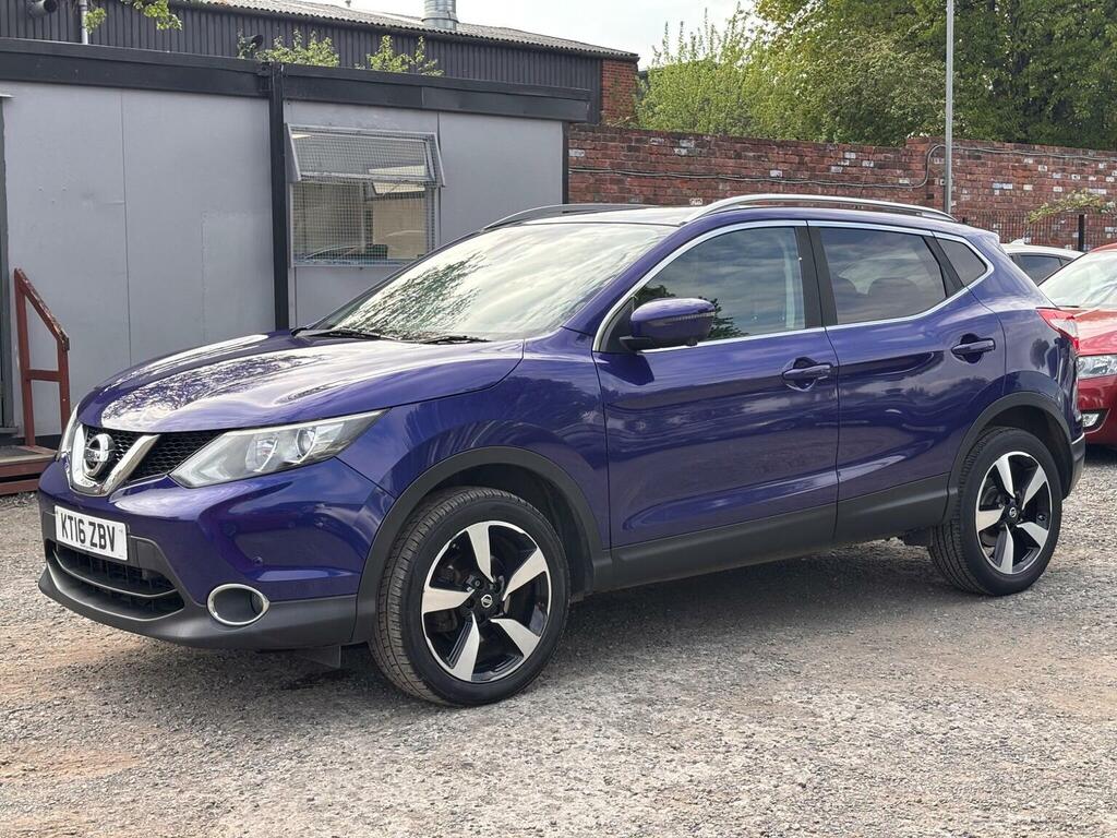 Nissan Qashqai Suv 1.6 Dci N-connecta 2Wd Euro 6 Ss 2016 KT16ZBV Blue #3