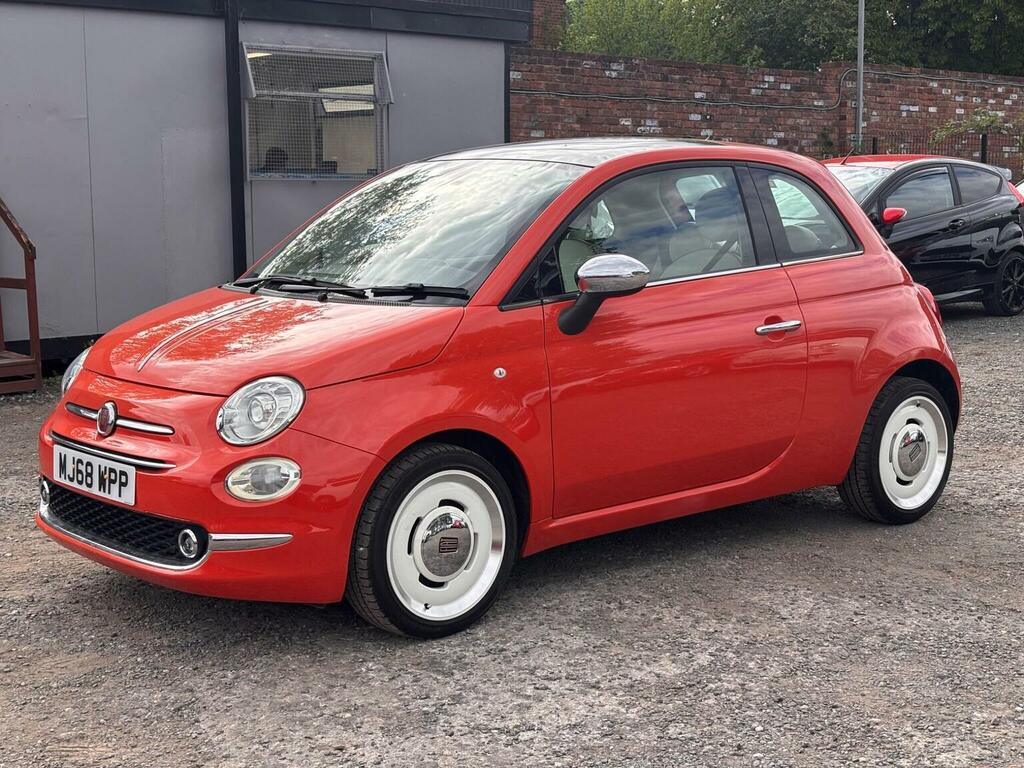 Fiat 500 Hatchback Anniversario Hatchback Petr Dualogic MJ68WPP Orange #3