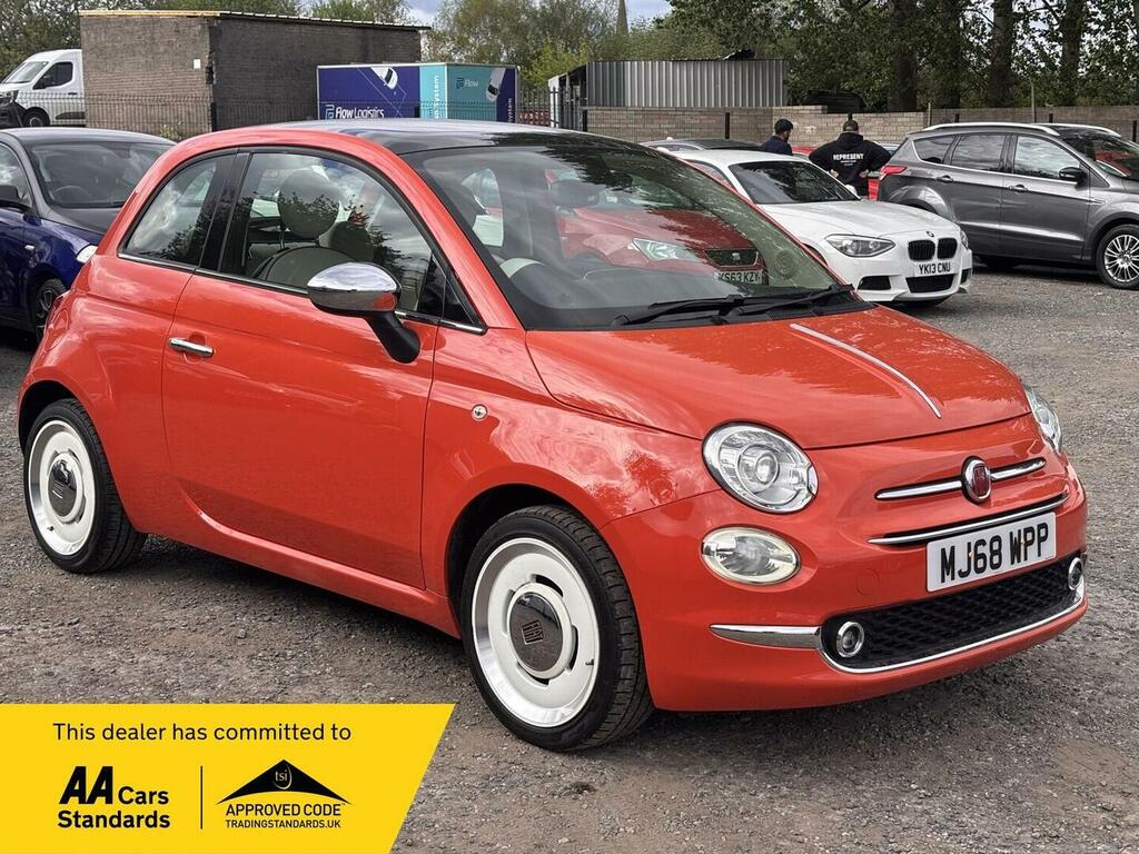 Fiat 500 Hatchback Anniversario Hatchback Petr Dualogic Orange