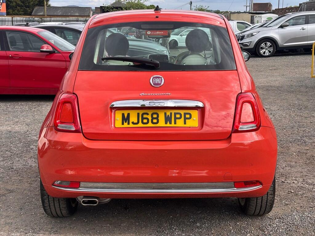 Fiat 500 Hatchback Anniversario Hatchback Petr Dualogic MJ68WPP Orange #6