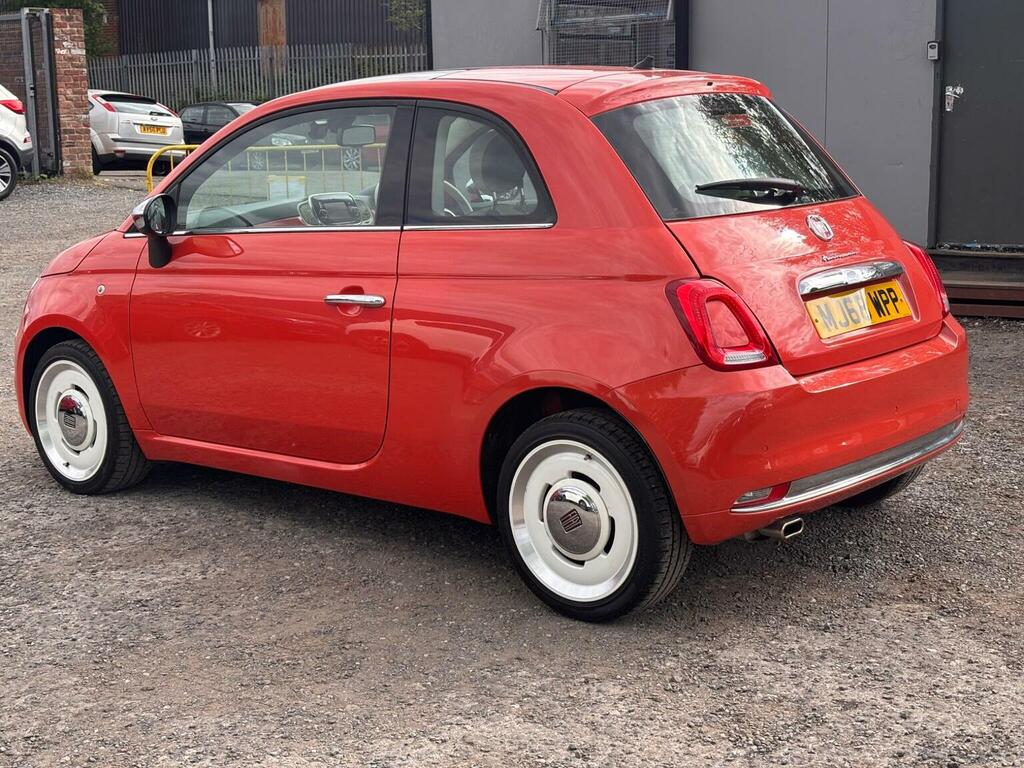 Fiat 500 Hatchback Anniversario Hatchback Petr Dualogic MJ68WPP Orange #5