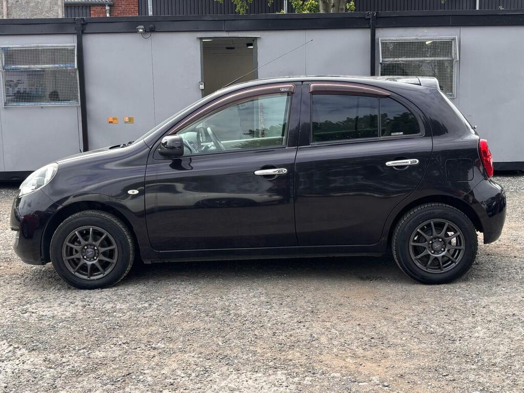 Nissan Micra Hatchback 1.2 Dig-s Tekna Cvt Euro 5 Ss 20 MX14OWZ Purple #4