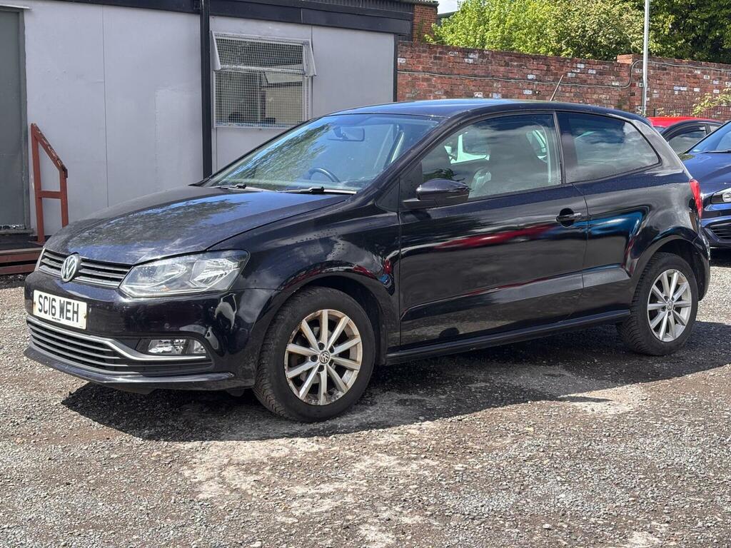 Volkswagen Polo Hatchback 1.0 Bluemotion Tech Match Euro 6 Ss 3 SC16WEH Black #3