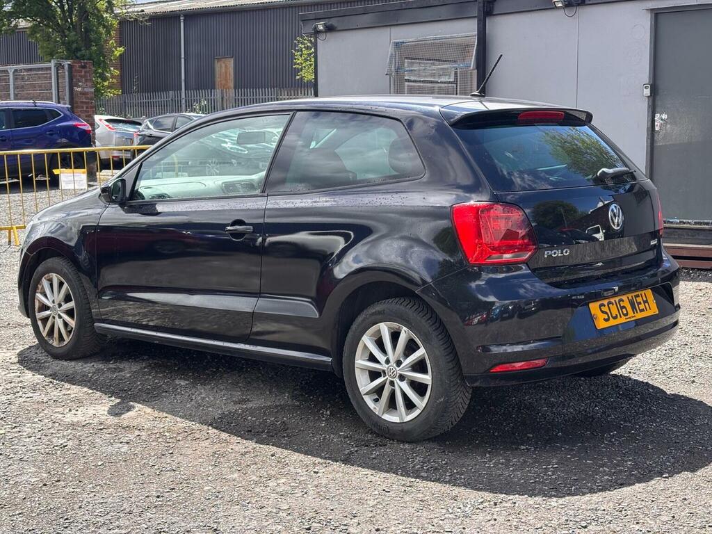 Volkswagen Polo Hatchback 1.0 Bluemotion Tech Match Euro 6 Ss 3 SC16WEH Black #5
