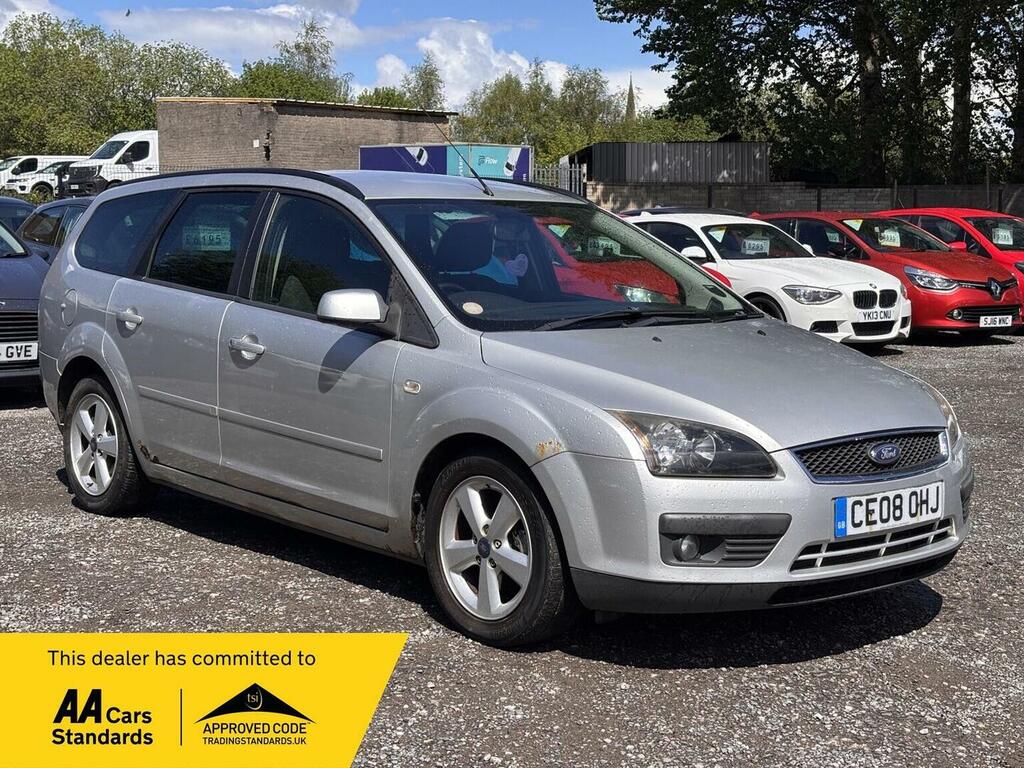 Ford Focus Estate 1.6 Tdci Zetec Climate 200808 Silver